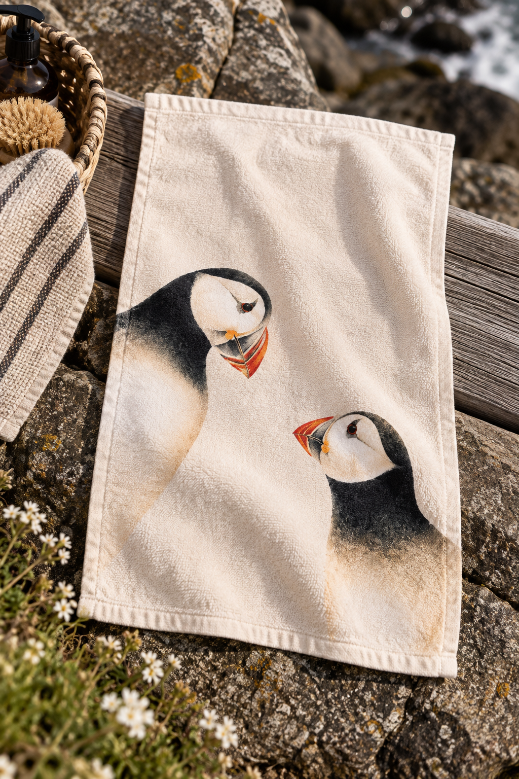 Puffin Towel 35x70 cm