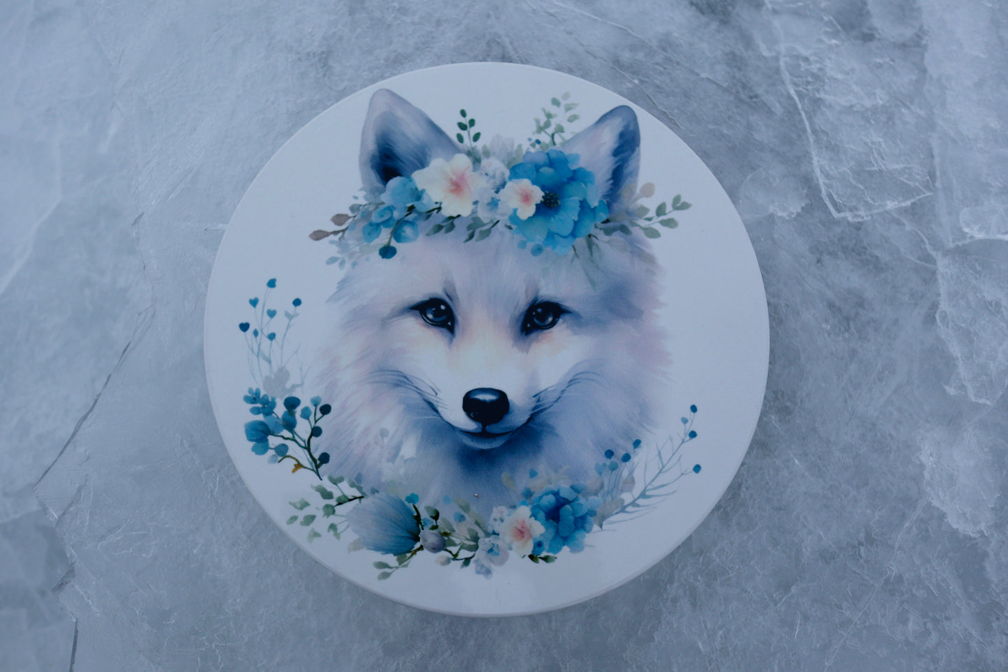 Arctic Fox Trivet
