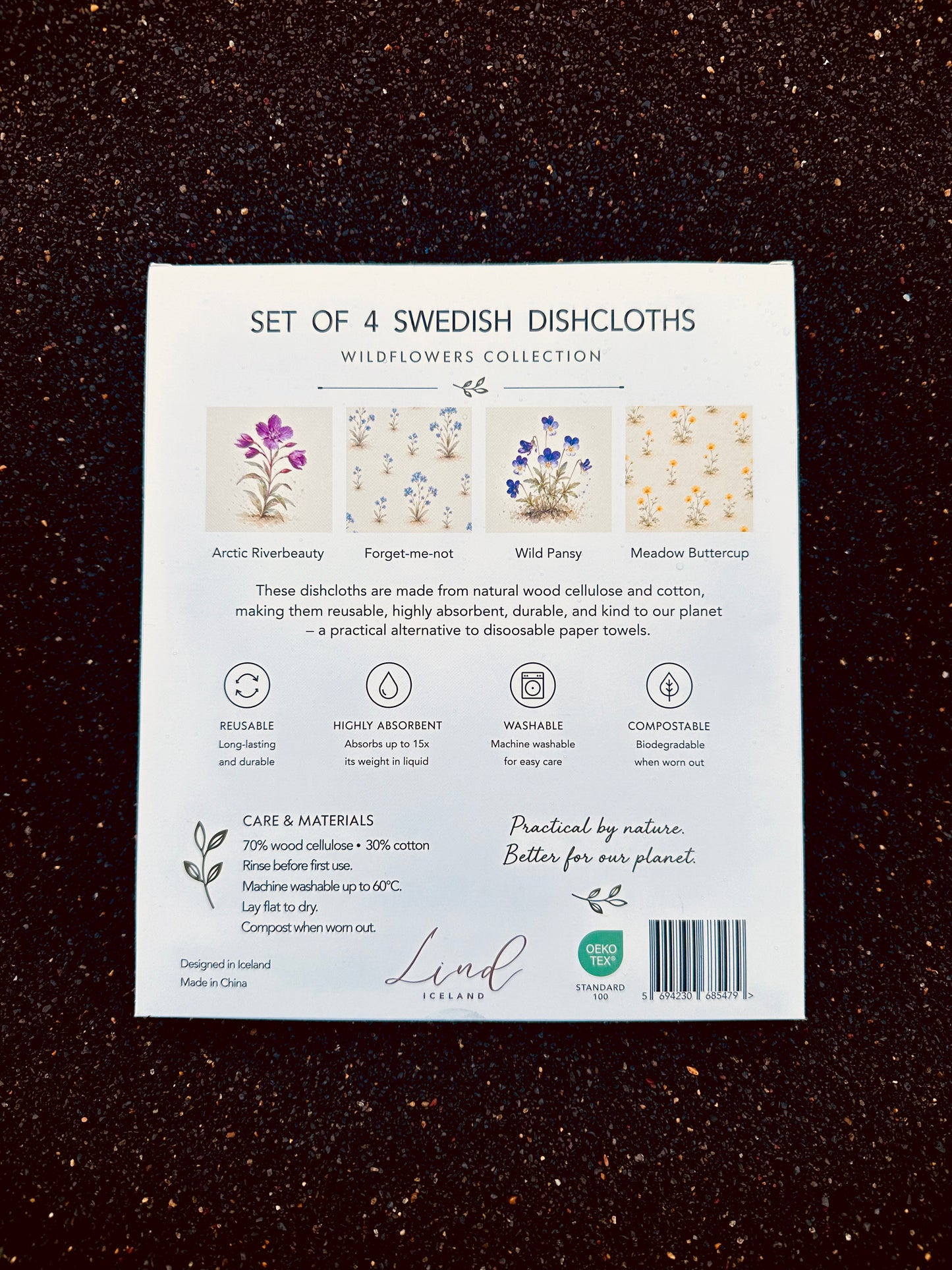 Sænskar tuskur Wildflowers