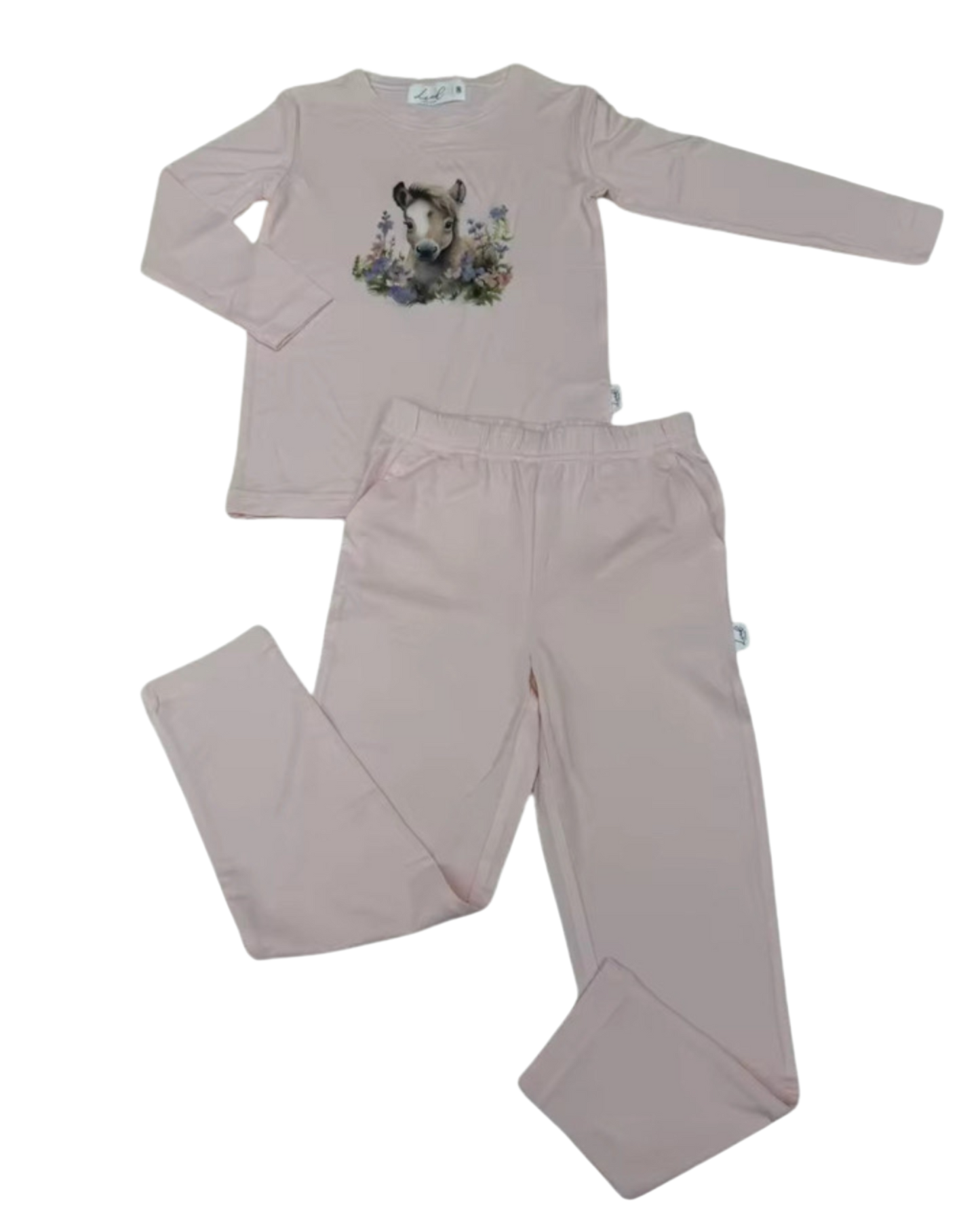 Horse Pajamas Pink